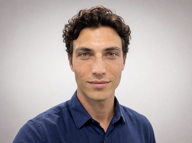 LinkedIn: a photograph made with this Studio Look