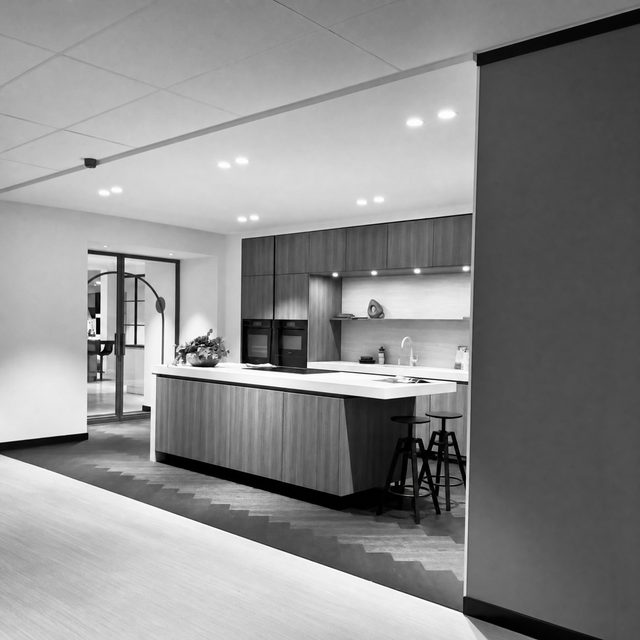 Zwart-wit: a photograph made with this Studio Look